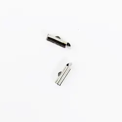 Zásuvné zapínání Stříbro 12mm